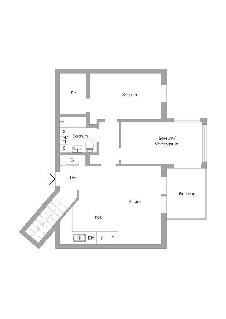 Entréplan (våning 4)