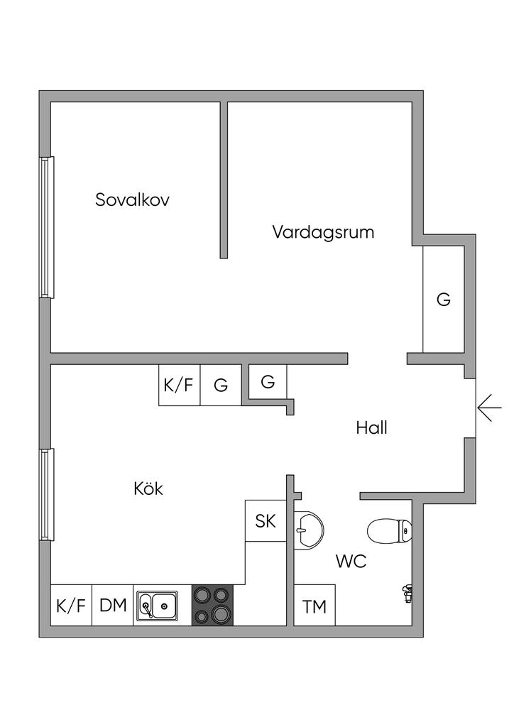 Planlösning