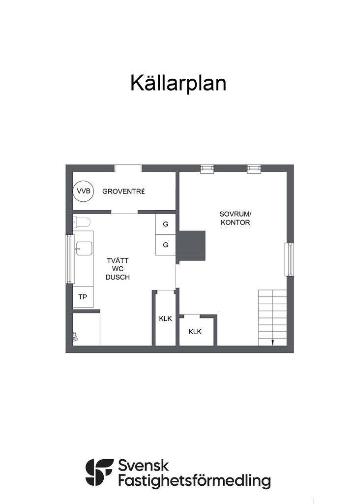Planritning - Källarplan