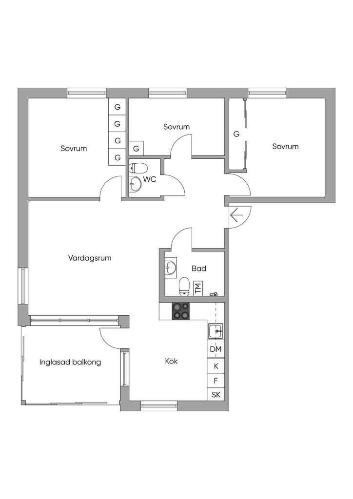 Planlösning