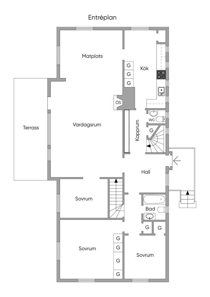 Entréplan 2D