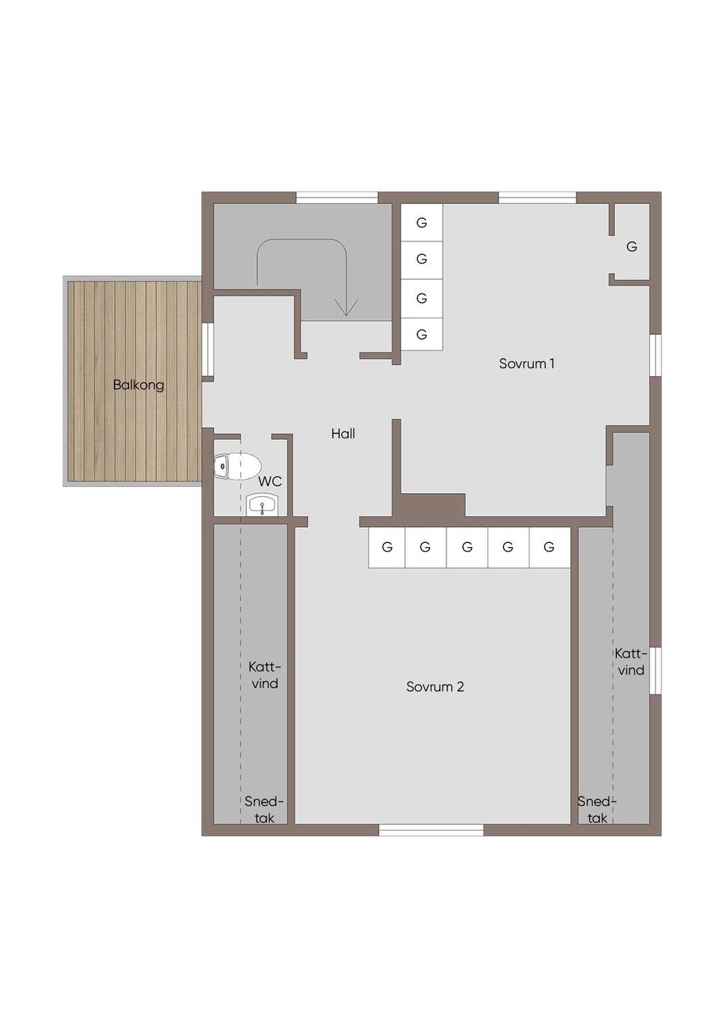Övre plan