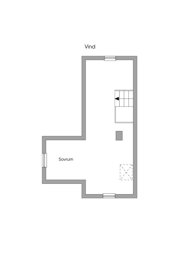 Planritning tredje plan