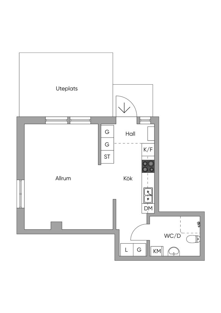 Alternativ planlösning