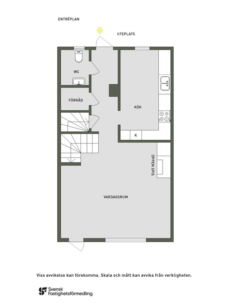 Planlösning entréplan