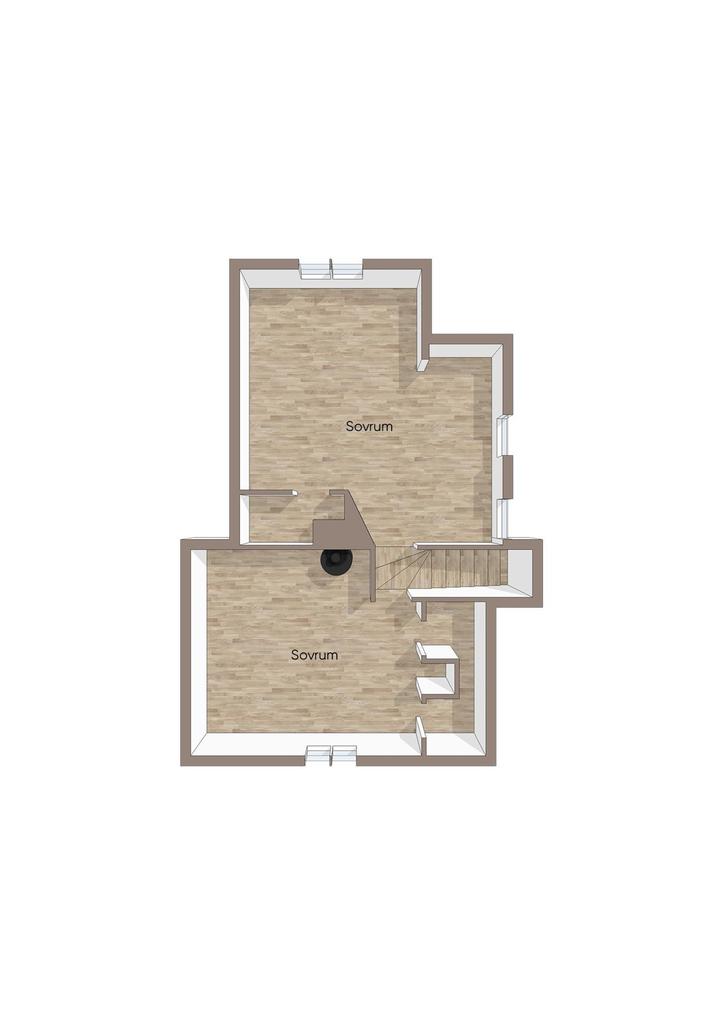 Planlösning övre plan