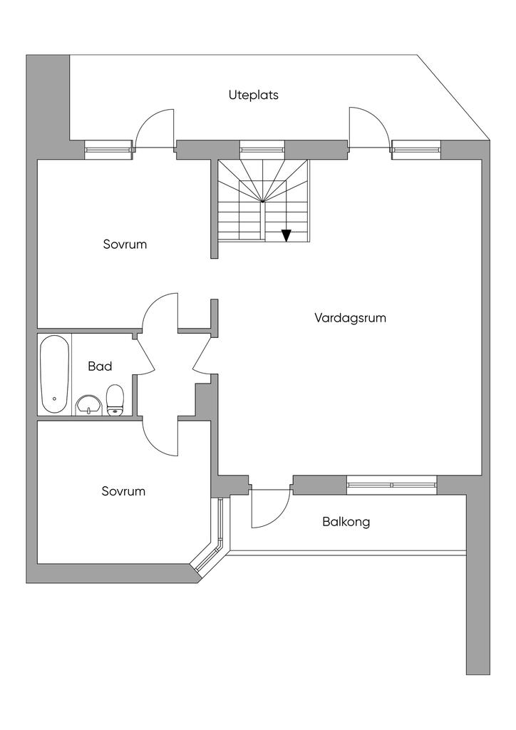 Övre plan