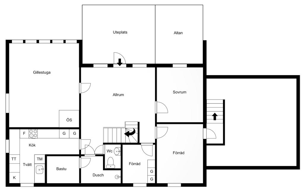 Souterrängplan