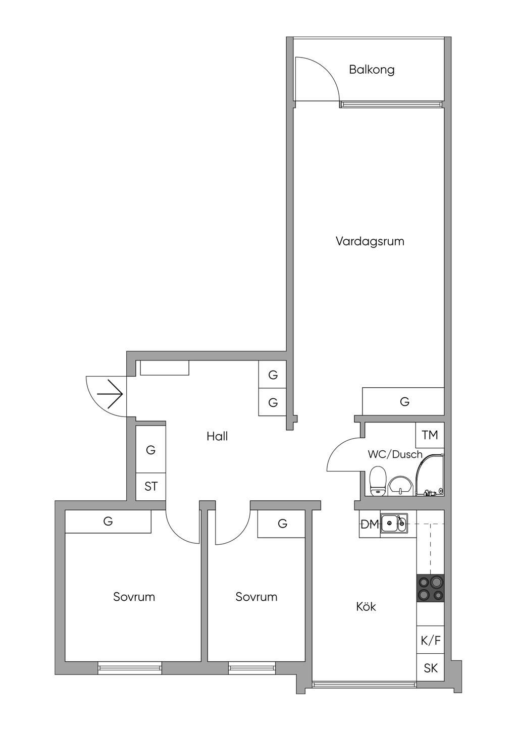 Planlösning