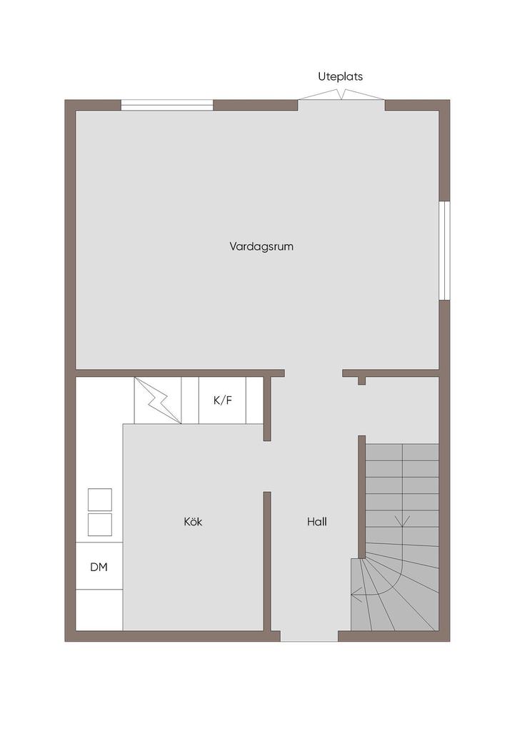 Planlösning entréplan