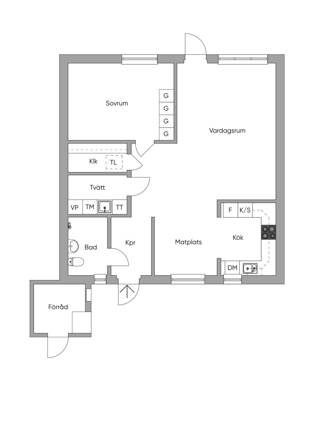 Planlösning 2D