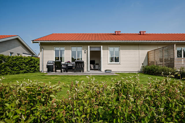 Grönskande trädgård och uteplats!