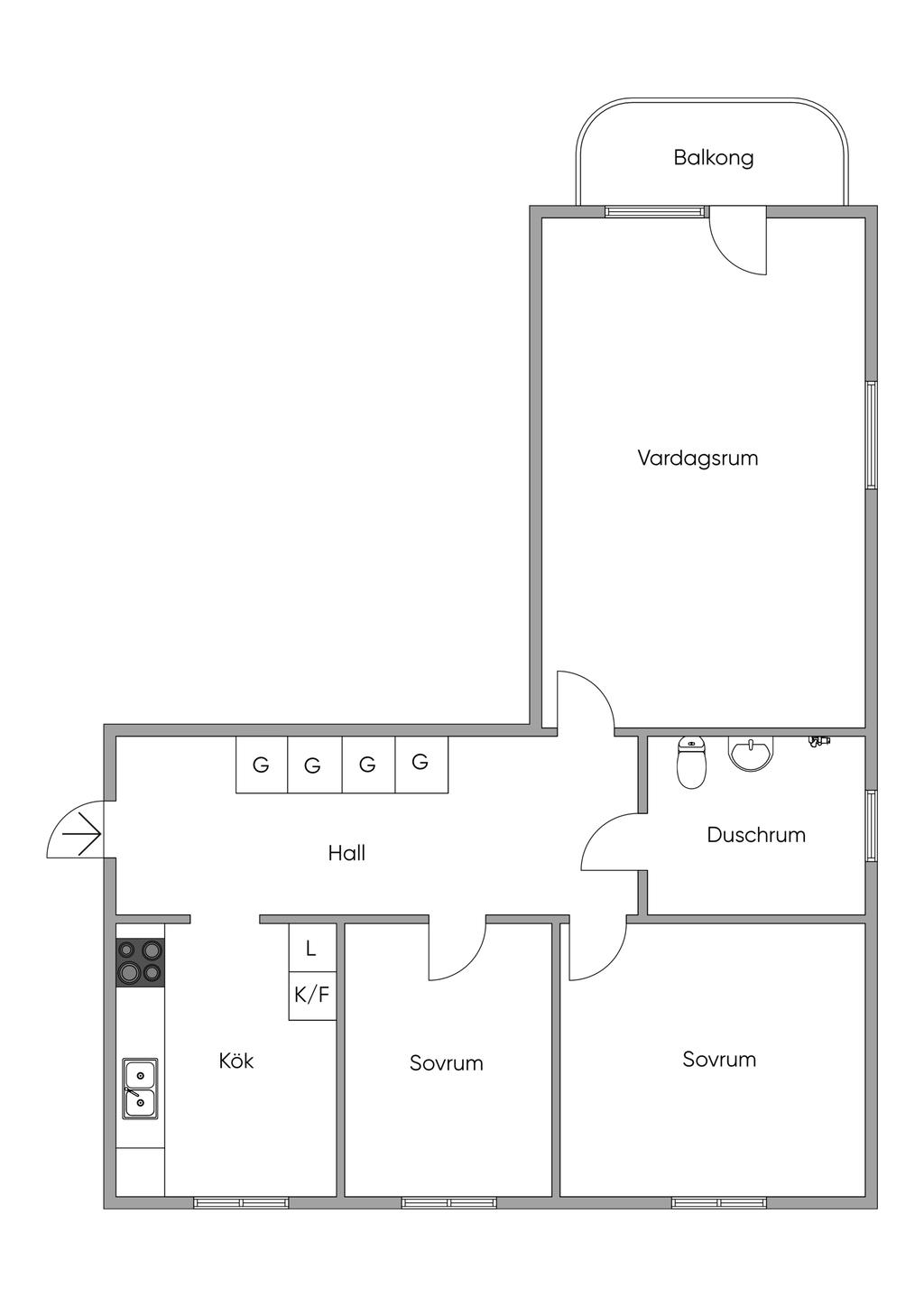 Planlösning