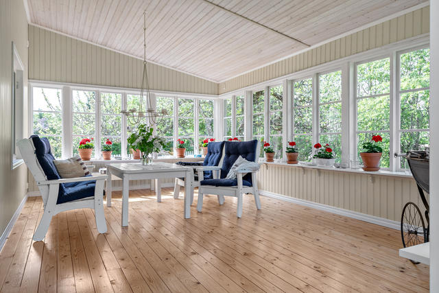 Fin glasveranda