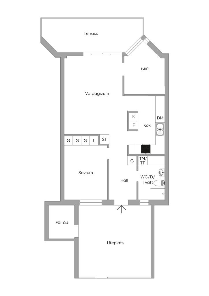 Alternativ planlösning