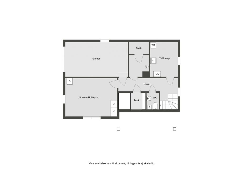 Planlösning källarplan