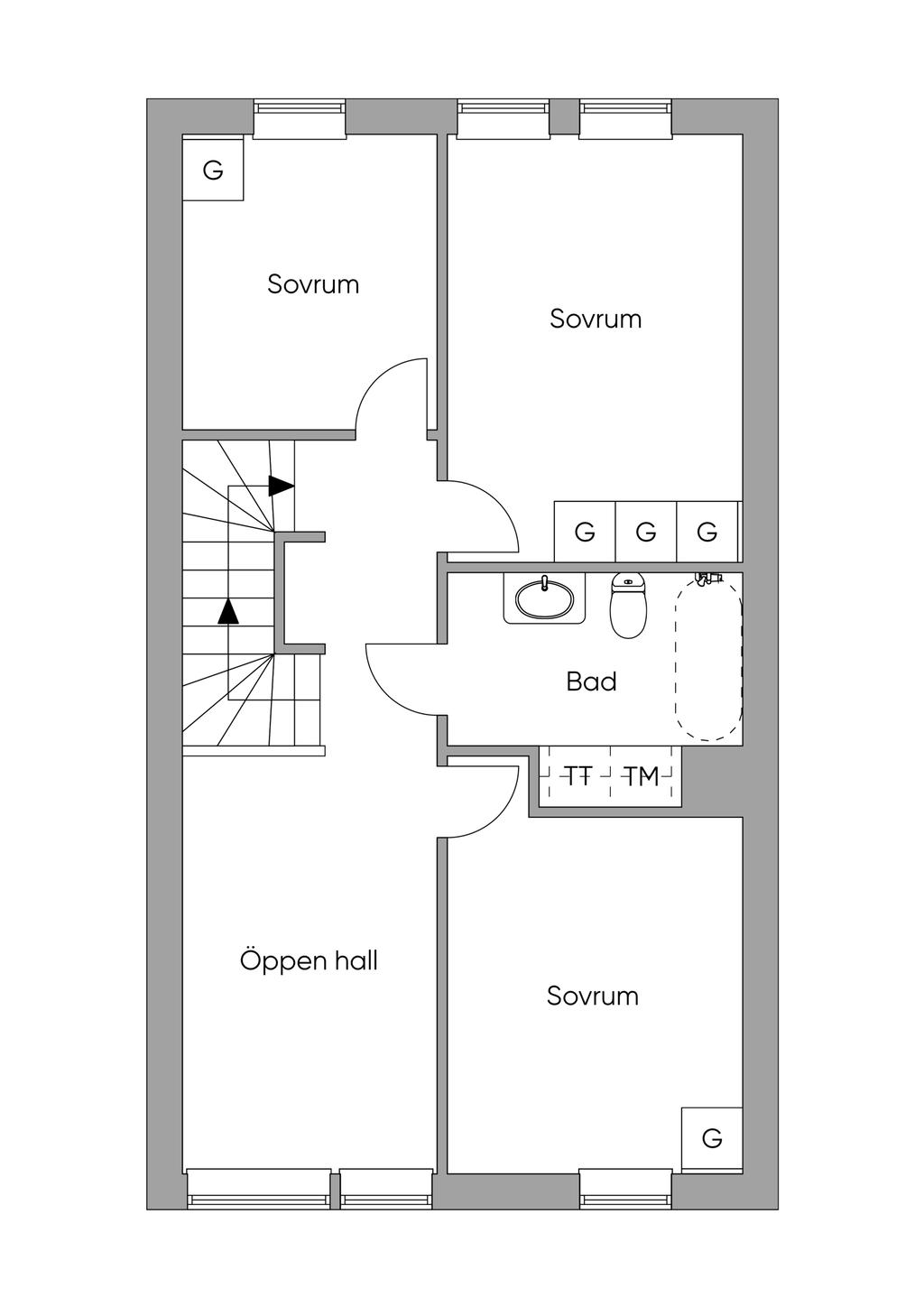 Mellan plan