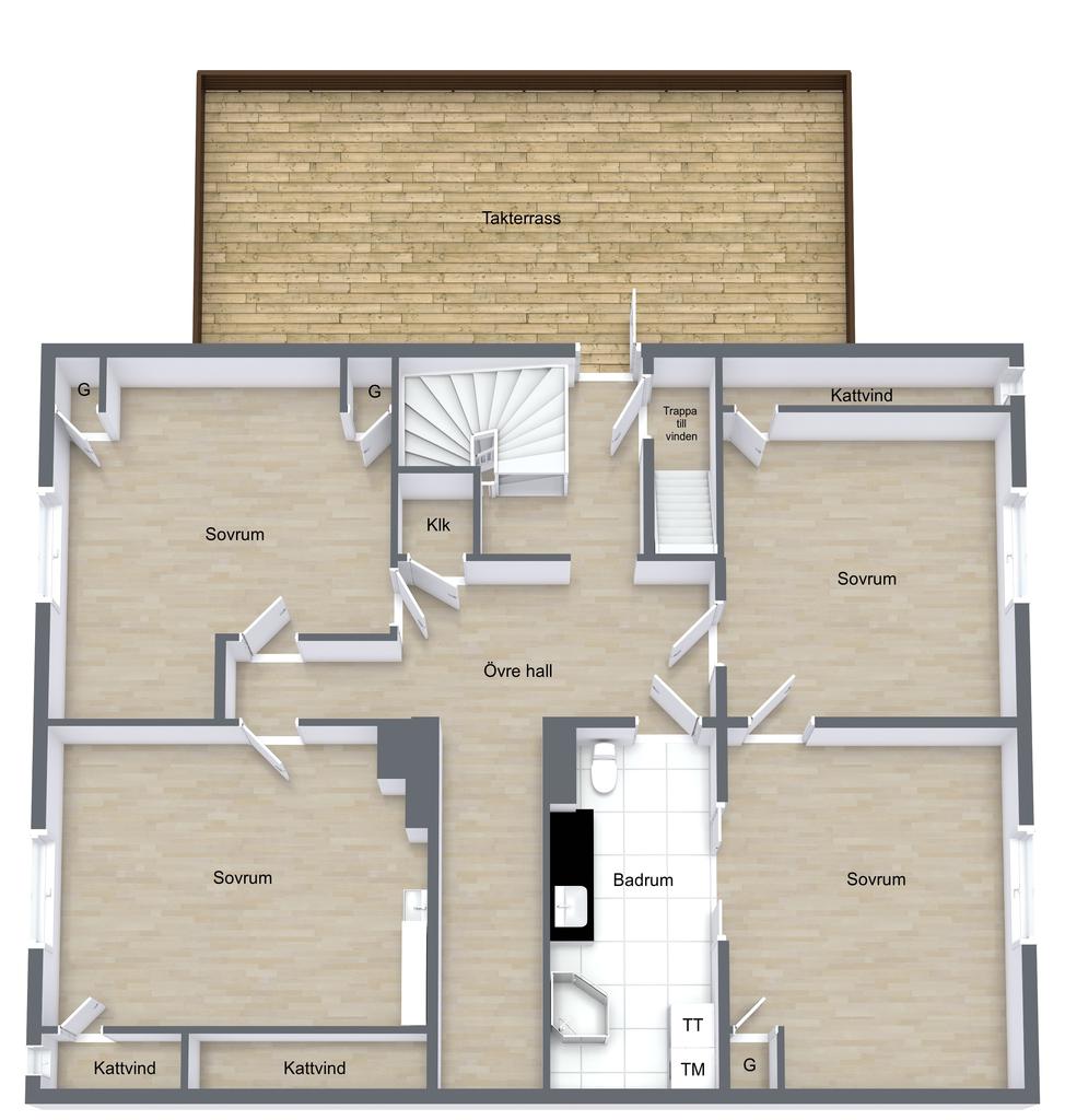 Övre plan