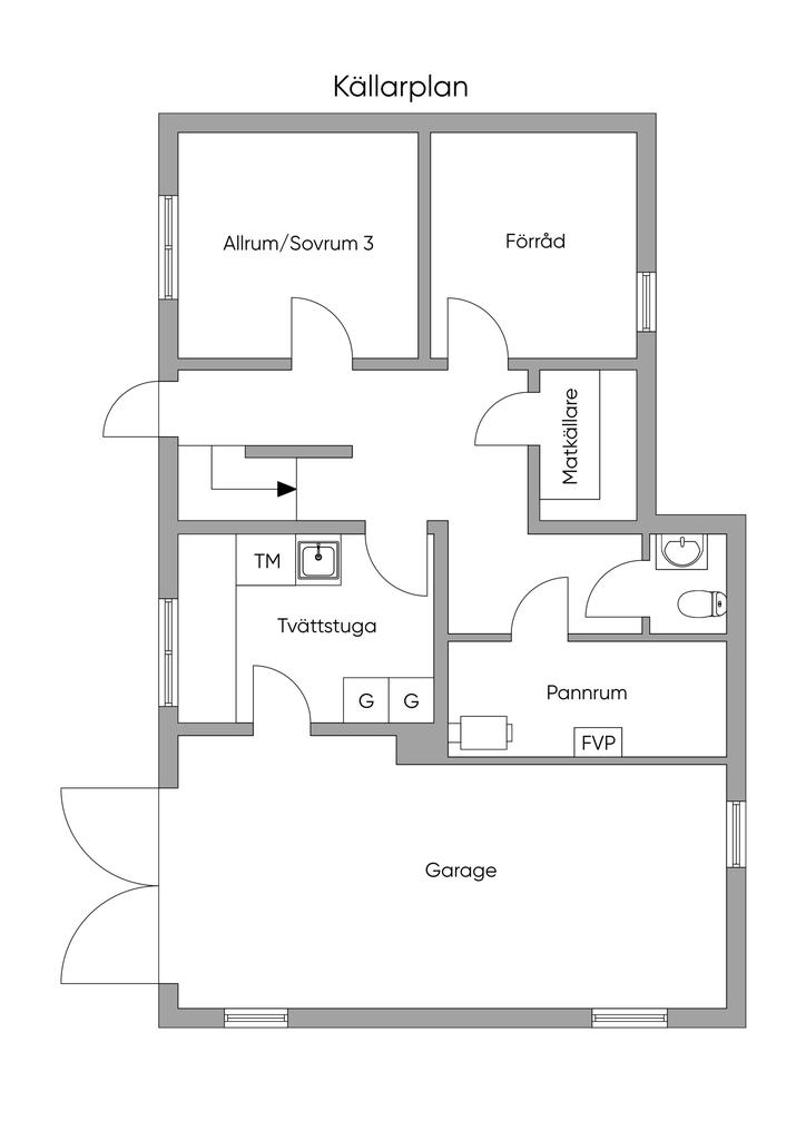 Källarplan