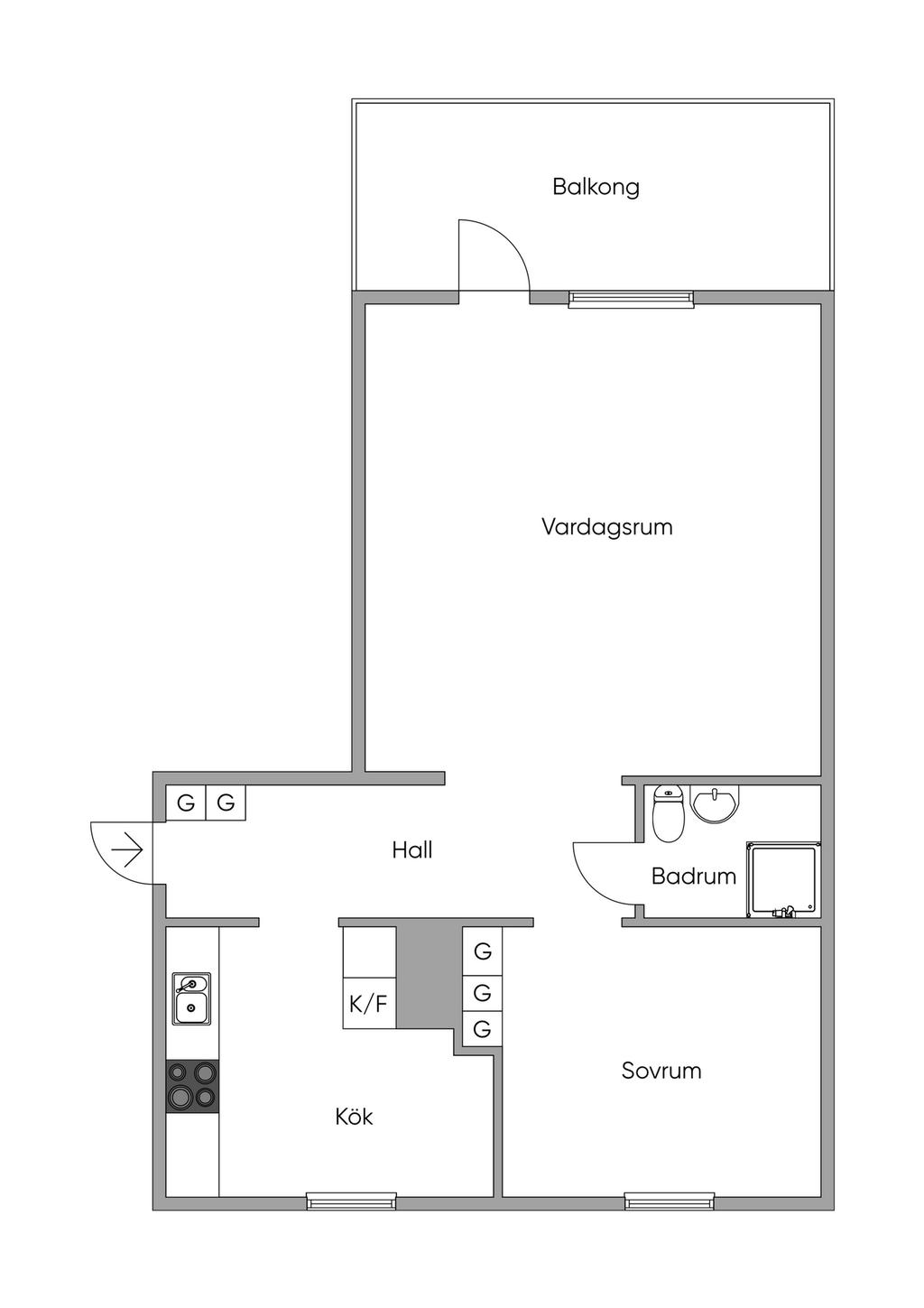 Planlösning