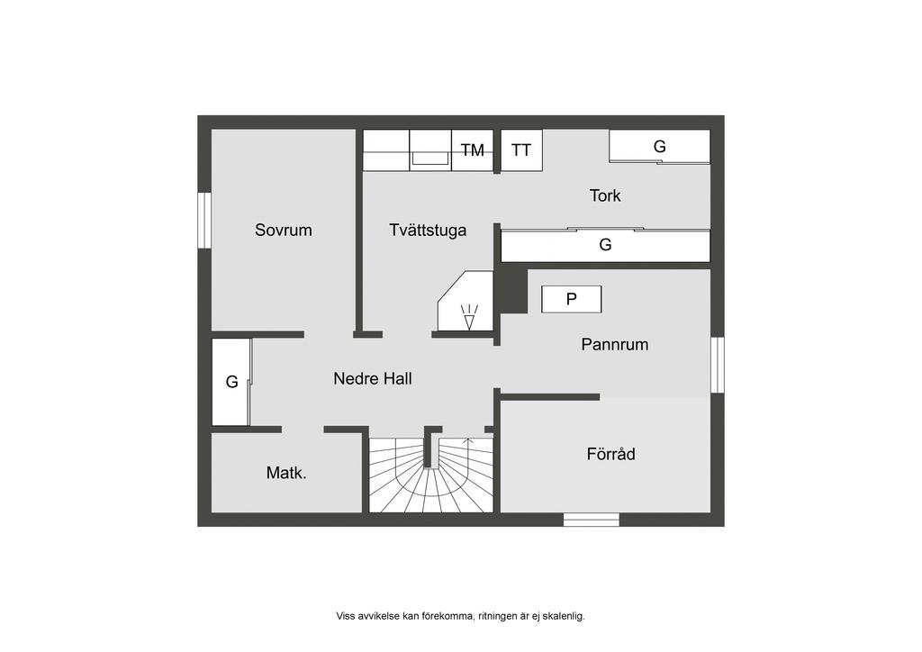 Planlösning källarplan