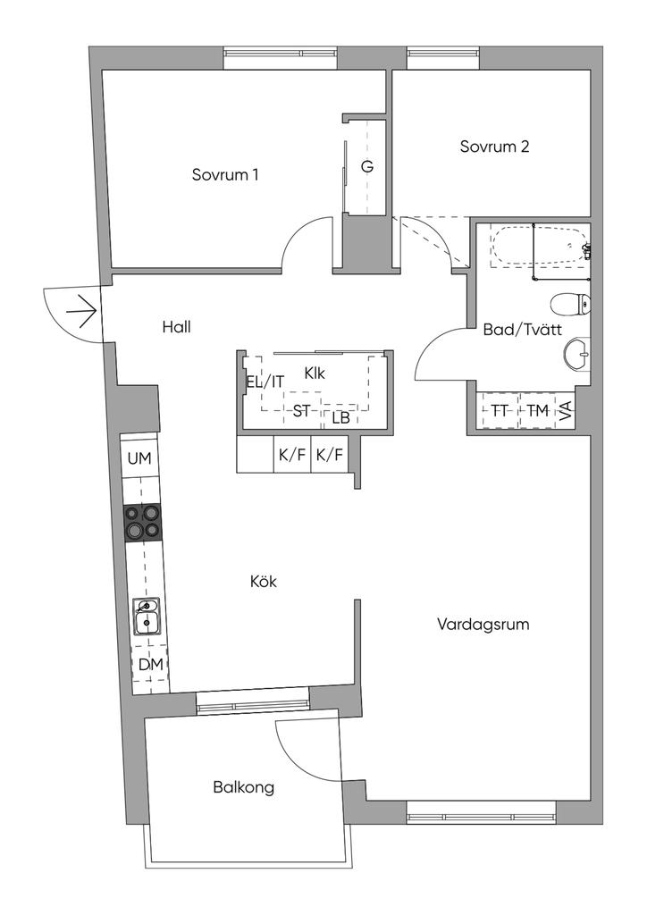 Planlösning
