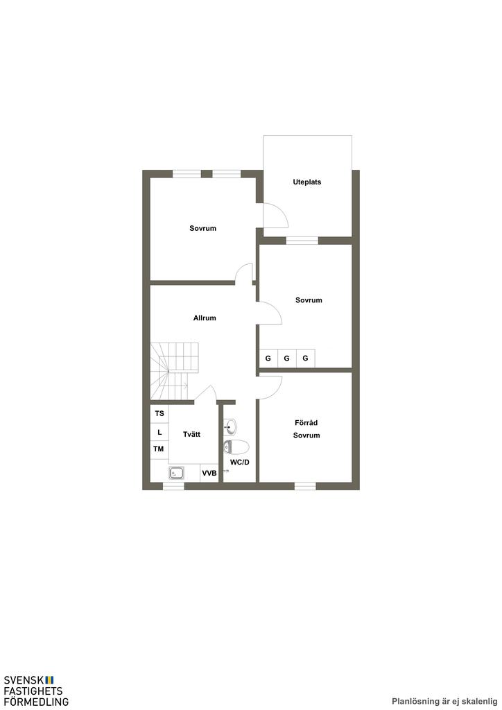 Planskiss Nedre plan 2D
