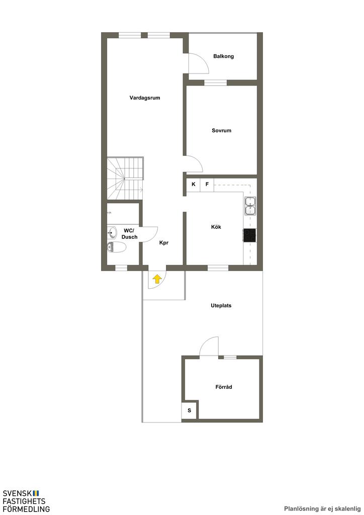 Planskiss Entréplan 2D