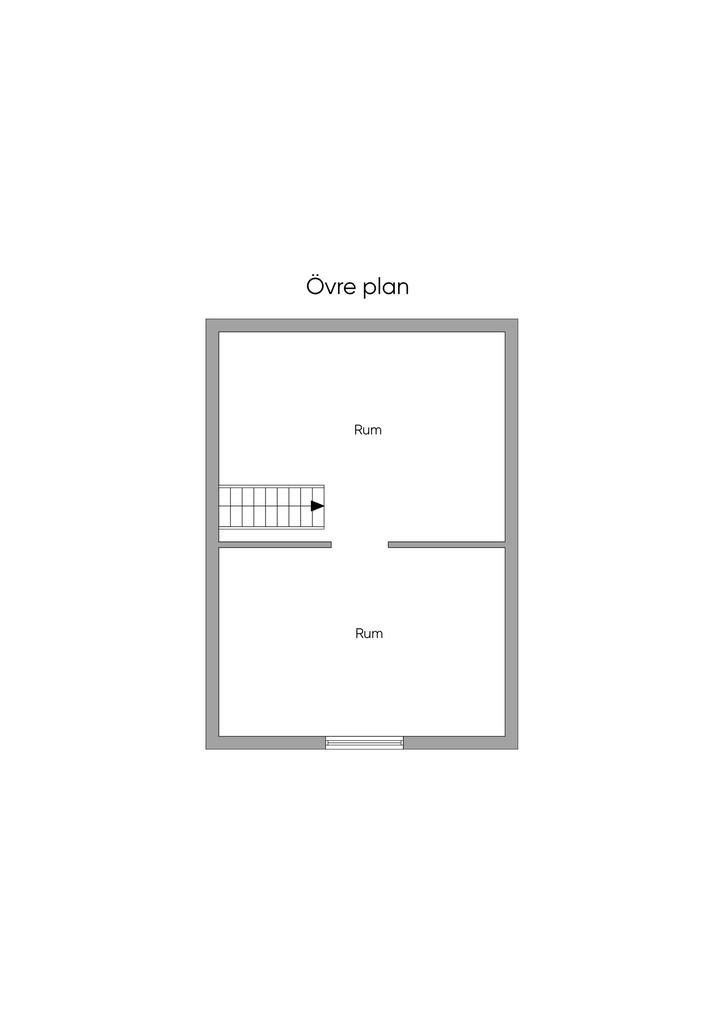 Planlösning lada övreplan