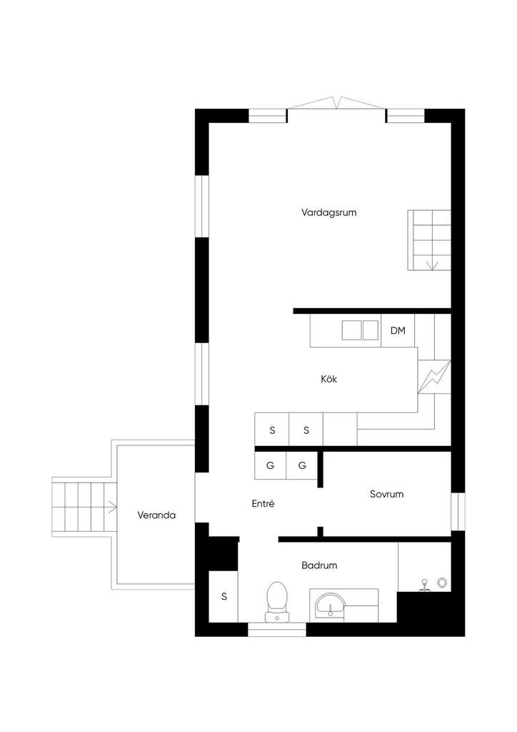 Entréplan Gästhus