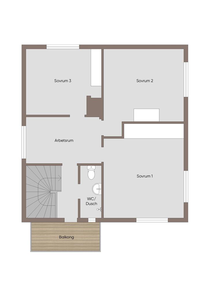 Övre plan