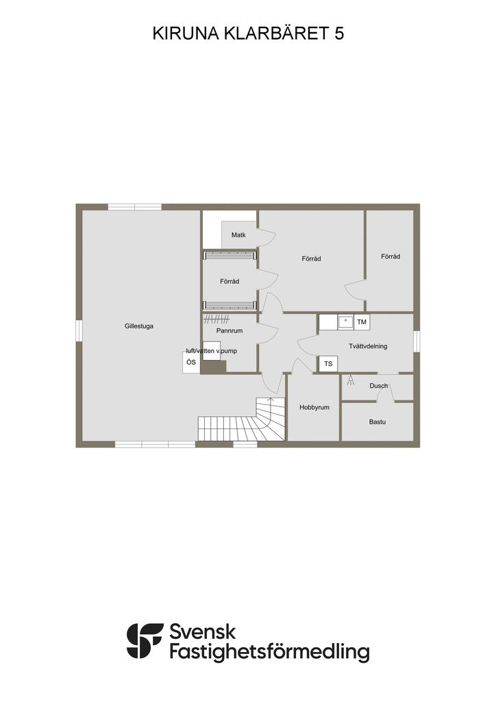 Planlösning källarplan
