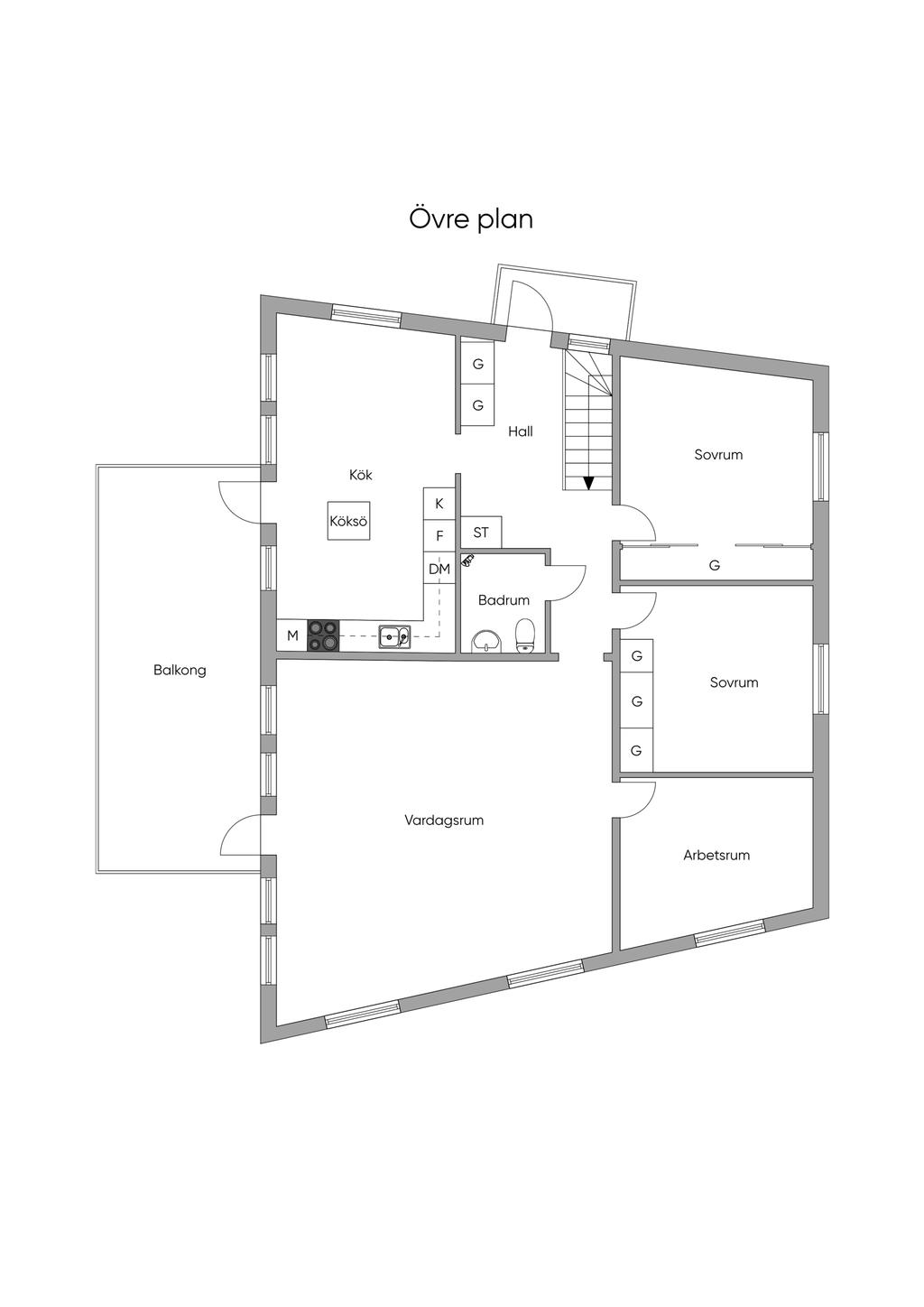 Övre plan