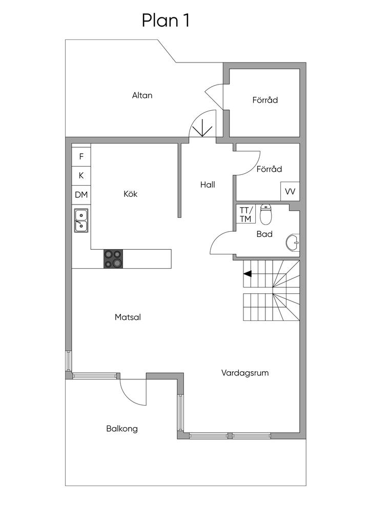 Planlösning plan 1