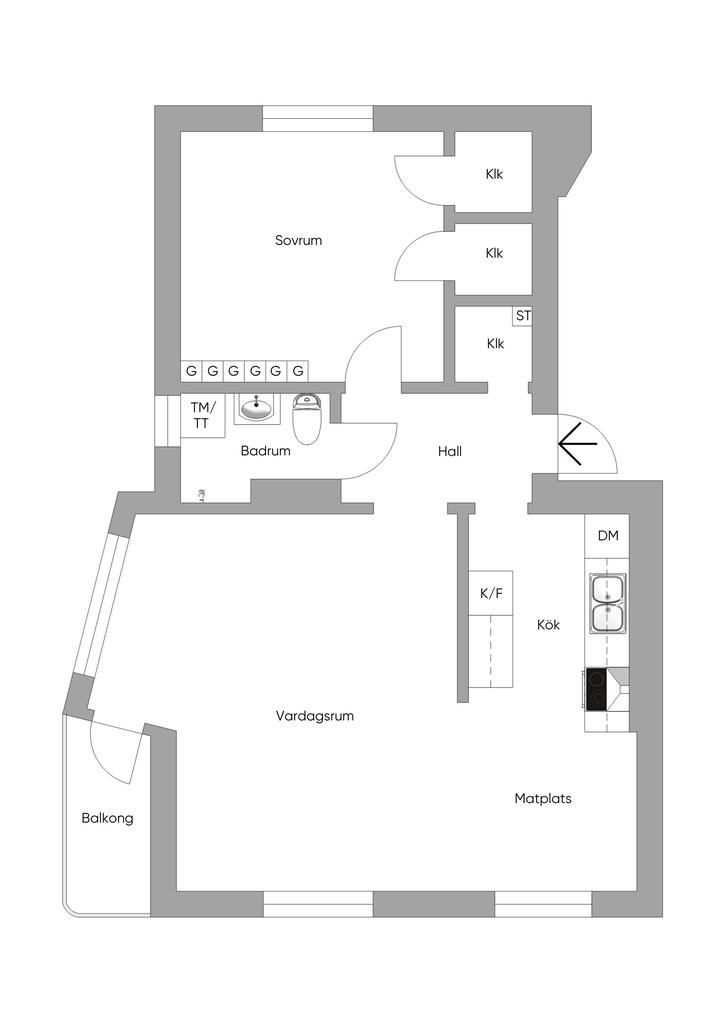 Alternativ planlösning 2