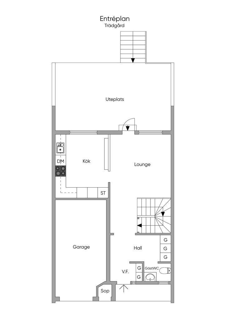 Planskiss, Entréplan 2D