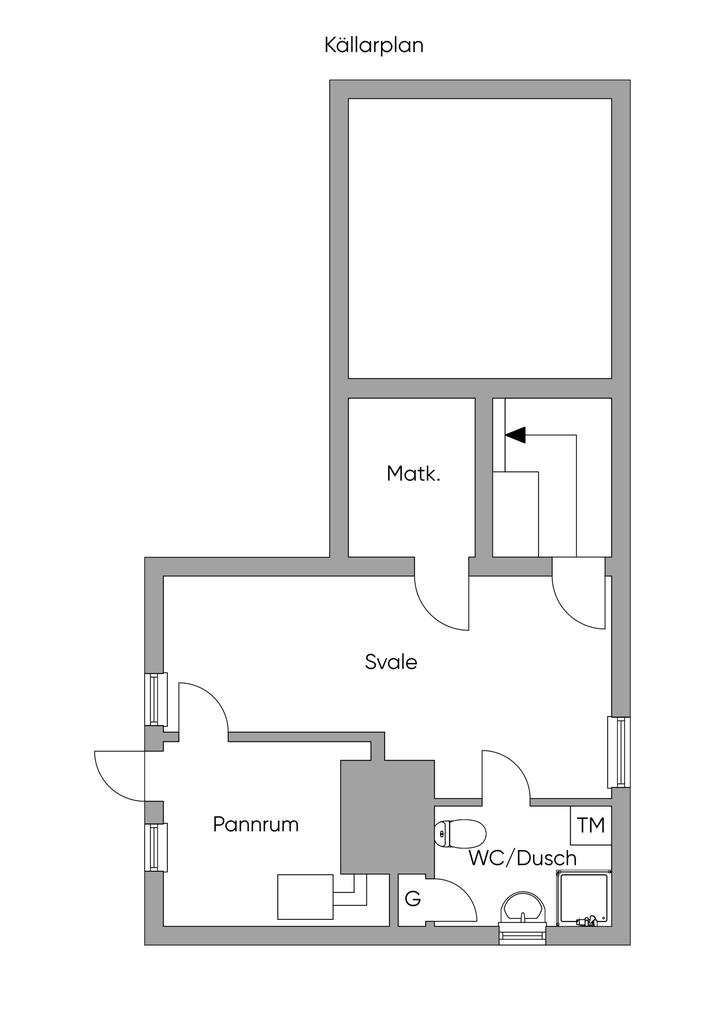 Planlösning källare