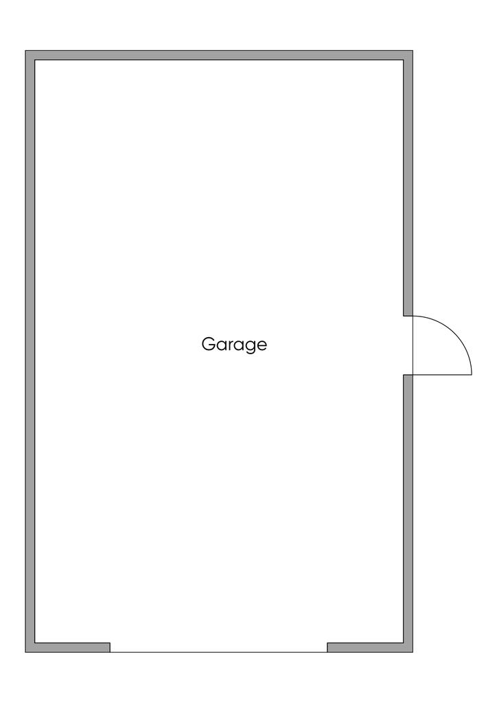 Planlösning garage