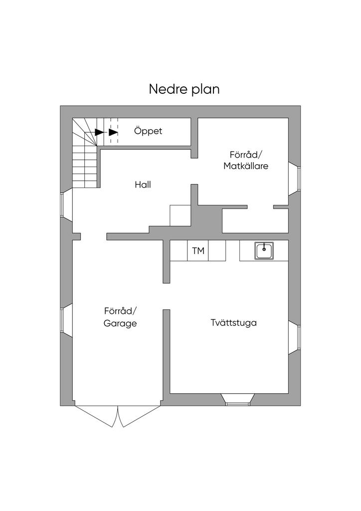 Planskiss, Nedre Plan 2D