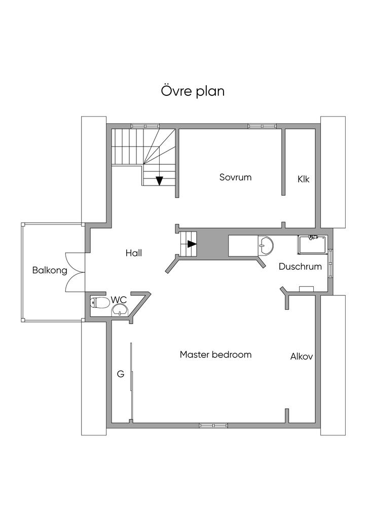 Planskiss, Övre Plan 2D