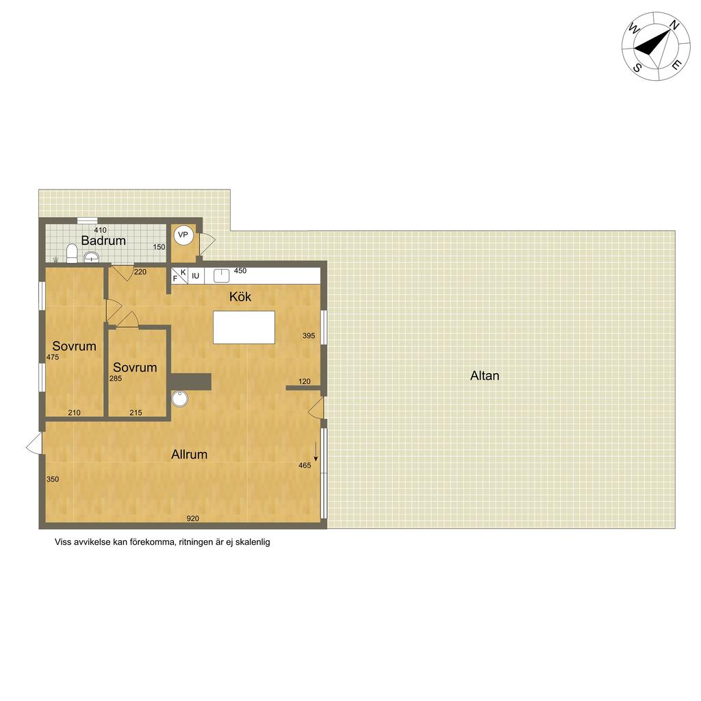 Planritning huset