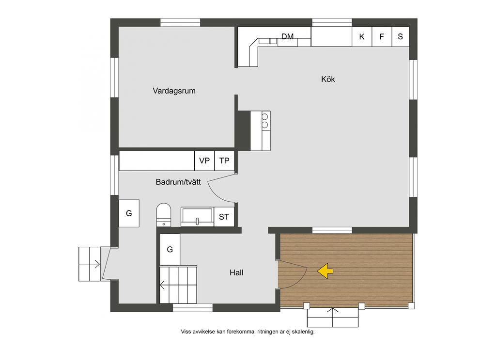 Planlösning entréplan