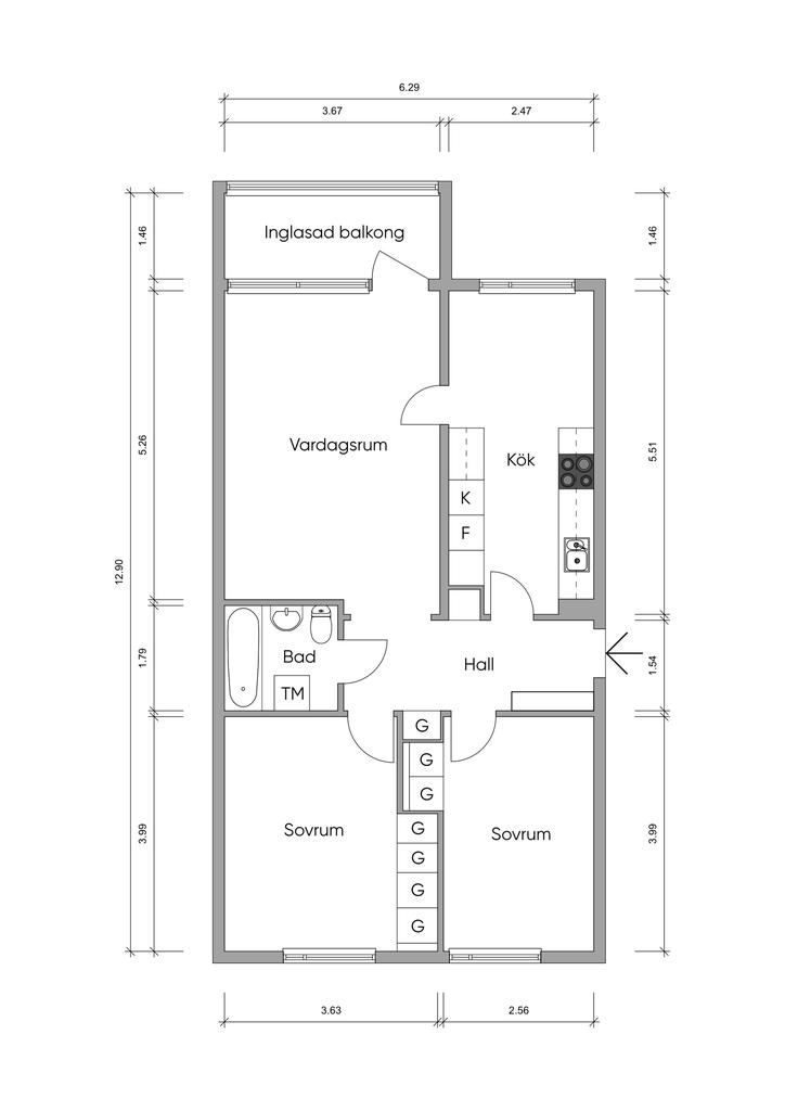 Planlösning