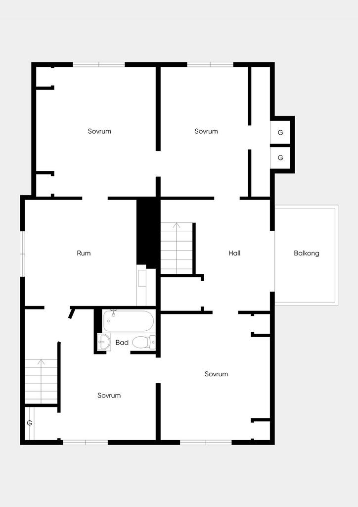 Övre plan.