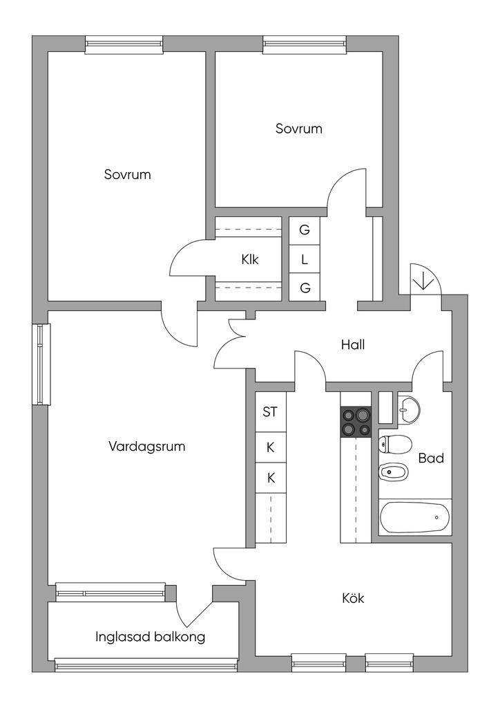 Planlösning