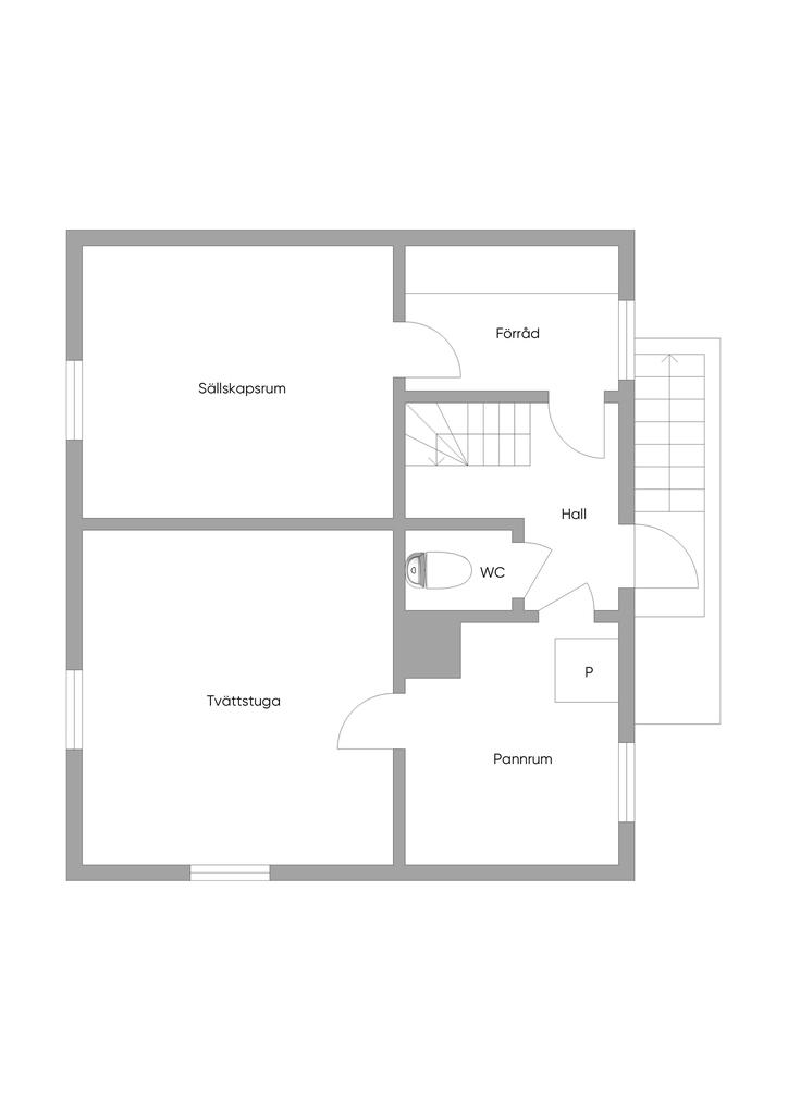 Planlösning Källarplan
