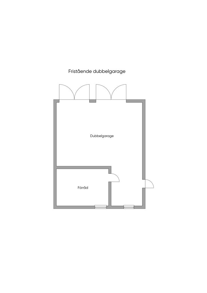 Planritning Garage