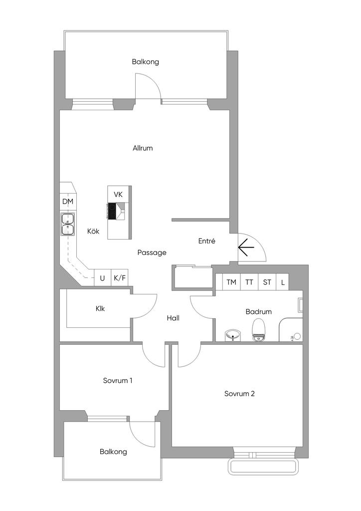 Planlösning