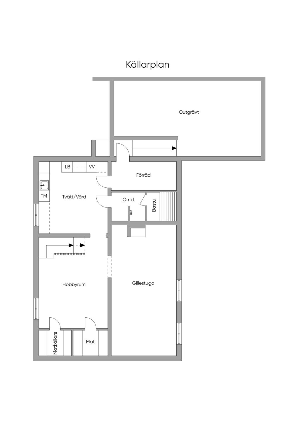 Källarplan