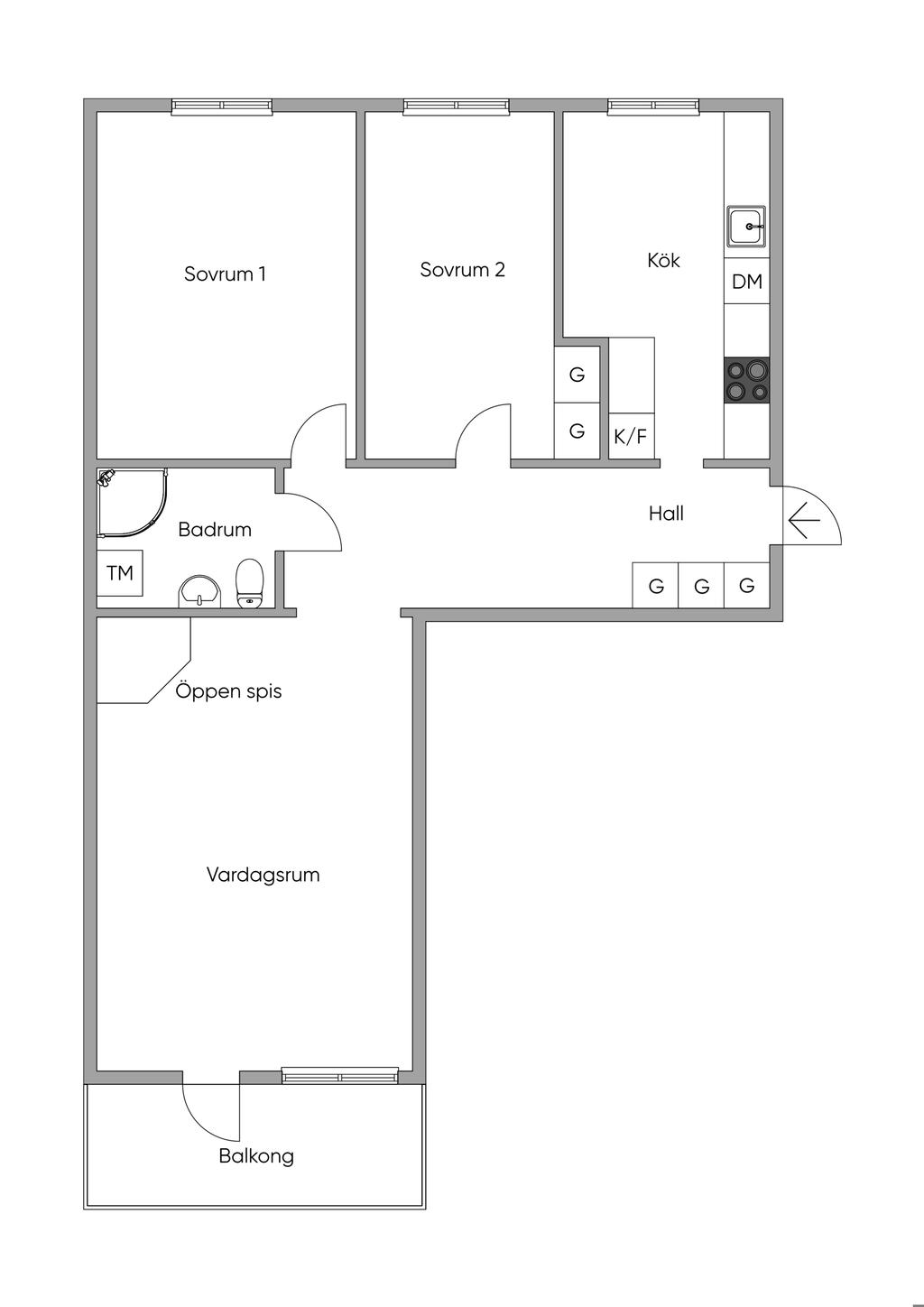 Planlösning